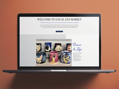 Website mockup