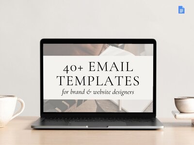 Email Scripts for designers - The Streamlined Creative by Stephanie Taale - Business Coach, Client Experience and Systems Strategist for brand and website designers