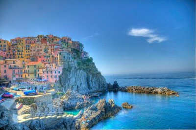 While traveling internationally, I visited Cinque Terre, Italy. Photo taken by  Aaron Aldhizer