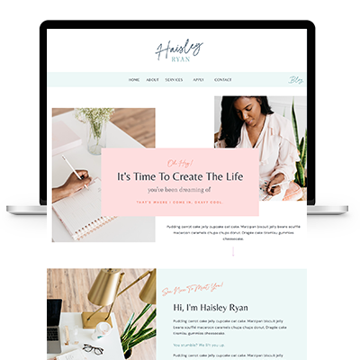 Create your own Showit website with an affordable template