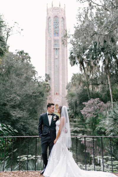 Bok Tower Florida Wedding | Couple