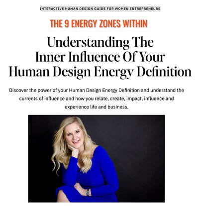 9 energy zones inside cover