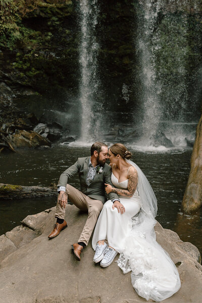 Epic Waterfall Adventure Elopement in the Otway Ranges on the Great Ocean Road