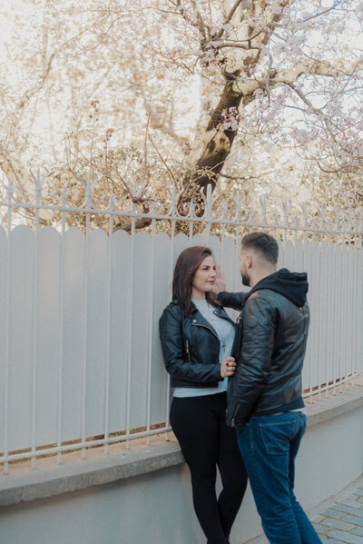decoration of an elopement for a couple in paris