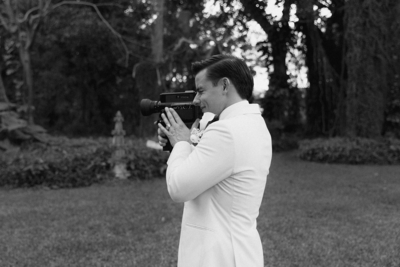 Couple capturing super 8 wedding videos | Sush Digital Media