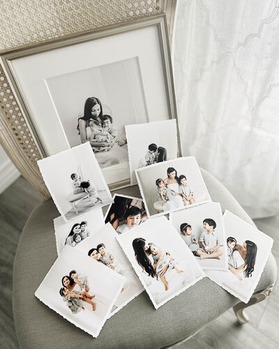 Torn Edge Prints and Famed Portrait