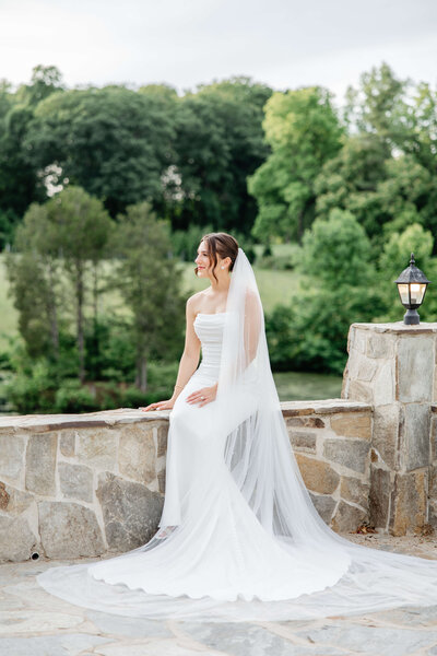 Wedding photo from Poplar Springs Manor in Warrenton, VA.