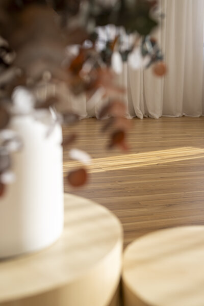 Natural light photography studio for hire in Melbourne with neutral styling