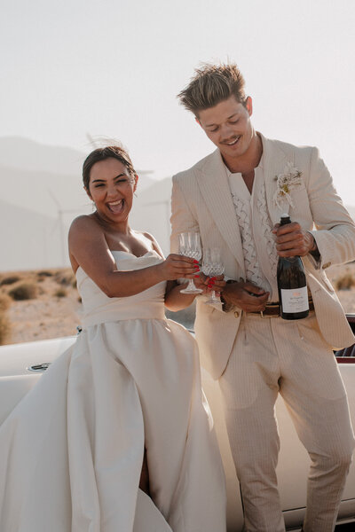 Wedding in Palm springs, photo by haley benton. boise wedding photographer