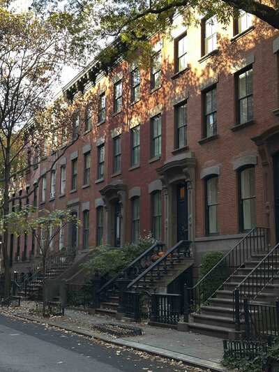 Brownstones in NYC