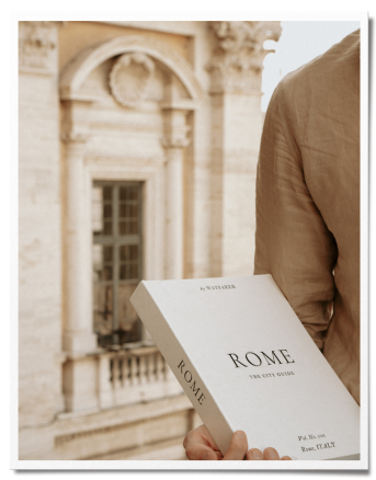 aesthetic coffee table travel book