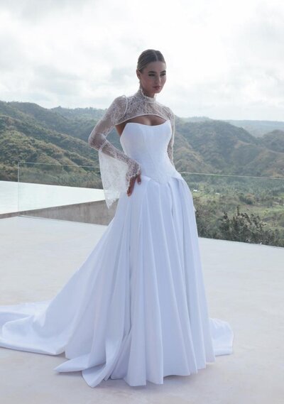 Mariana Hardwick Bridal 'Victoria' wedding dress stocked at Sunday's Bride, London for the modern bride