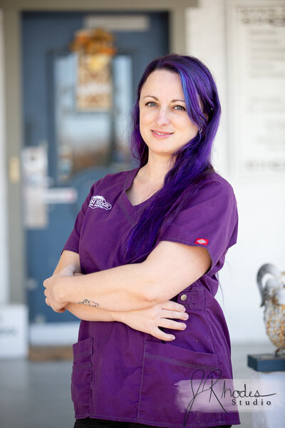 Veterinarian Branding Headshot High Ridge Animal Hospital