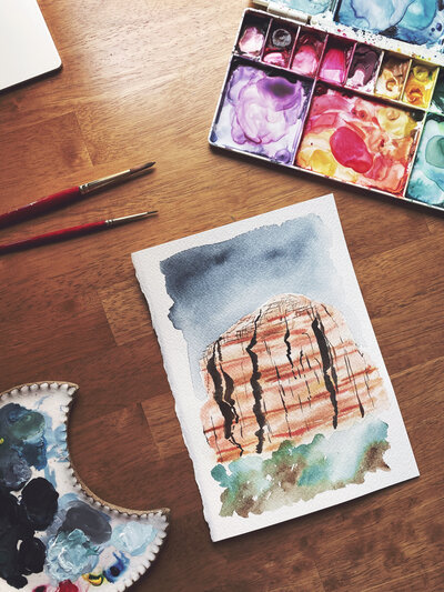 Easy Spring Painting Ideas - Watercolour Workshop
