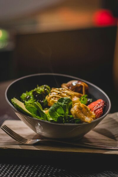 Bowl of food