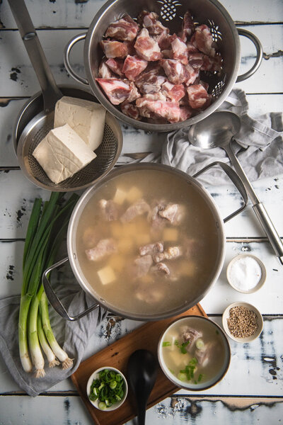 Pork Rib Tofu Soup Recipe - Ann Lang Mun Co-4