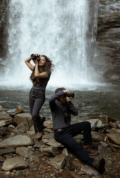 Asheville, North Carolina elopement and micro wedding photographers 