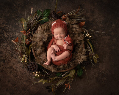 Newborn Portrait by Laura King Photography
