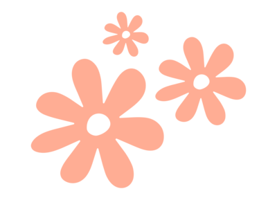 Mollie Mason Wellness flowers icon peach