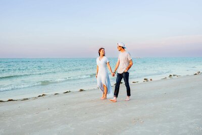 Engagement session at Bean Point