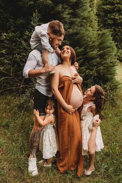 Outdoor studio photography