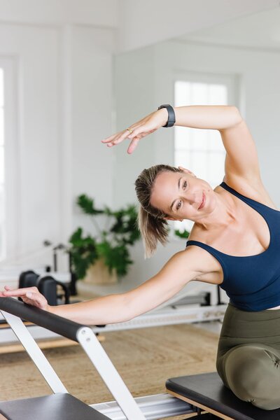 Pilates studio Auckland photo shoot