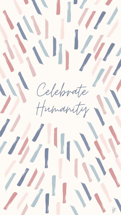 Celebrate Humanity lockscreen