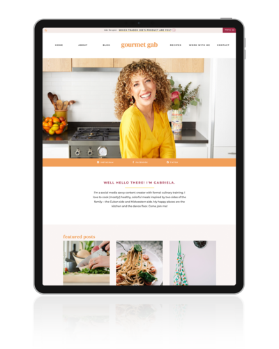 Henrietta Showit Website Template Customization | Heather Jones Creative