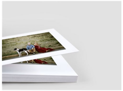 Senior portrait layflat album that can be ordered after the gallery is revealed