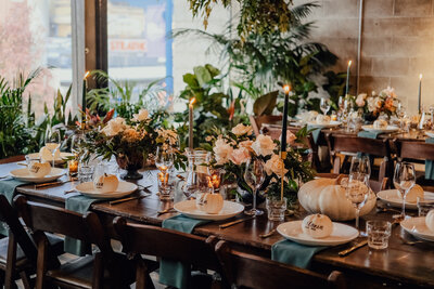 Fall Themed Dinner in Vancouver, BC