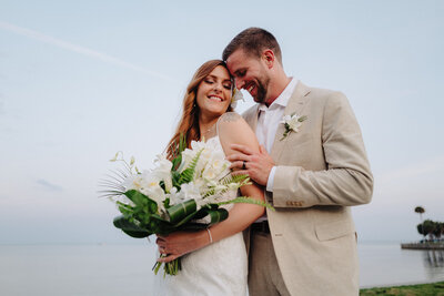 Floride Elopement in the Tampa Bay Area.