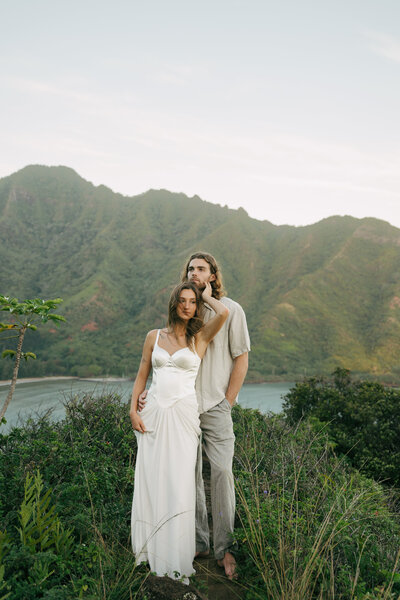 first look with bride and groom at Virginia wedding 