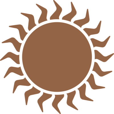 Start Here icon with sun graphic for Denise Vandy site