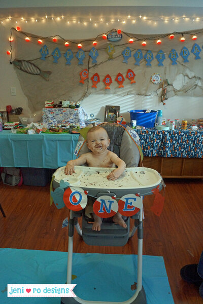 fishing birthday party - jeni ro designs