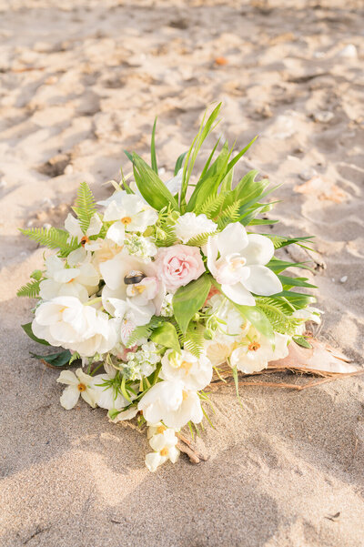 Anuenue Bouquet - Maui wedding floral