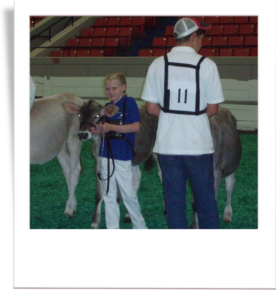 9 year old Ally's first time exhibiting at the Kentucky State Fair "with the big kids"