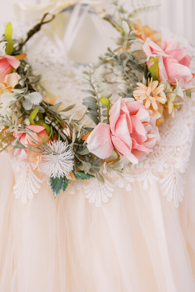 FLOWER CROWN CARSLBAD WEDDING FLORIST