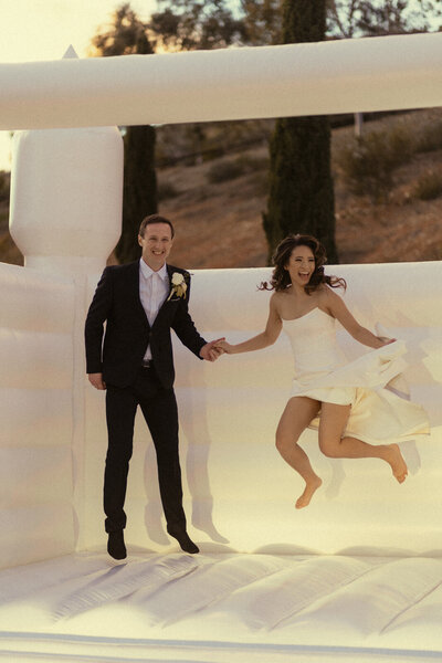 Ceylne and Mike had so much fun with their elopement with Thuy Tran Photos in San Diego.
