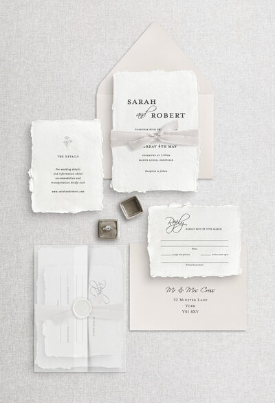 Invitation Design Mockup S&R