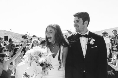 Emotional candid moments at wedding ceremony