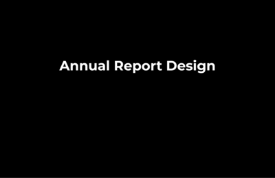 Section titles Annual Reports