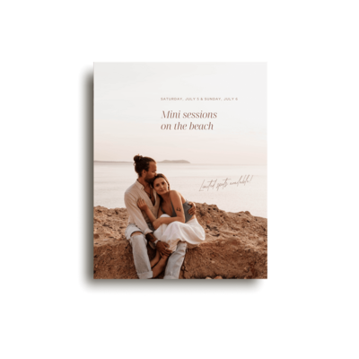 Minimal Instagram templates for photographer