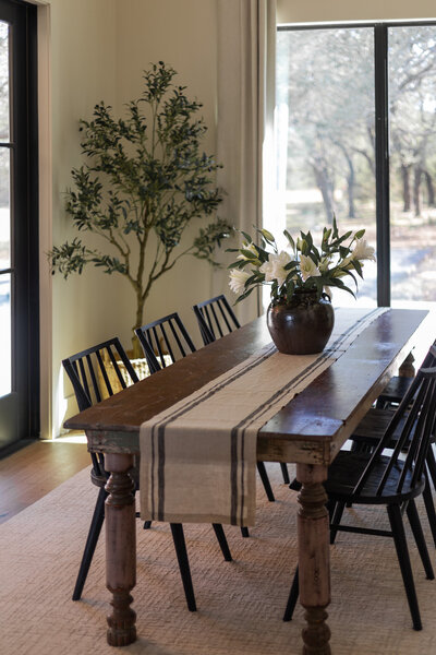 Luxury interior design in the Texas Hill Country by Jessa Myer Interiors, inspired by European heritage.