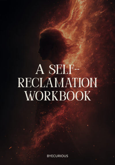 ByeCurious workbook designed to help women process endings with empowerment, clarity, and radical self-trust.