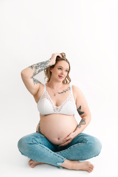 Iron Mountain maternity photos