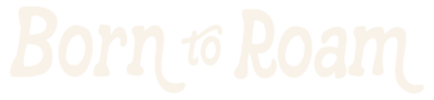 Born to Roam secondary logo cream