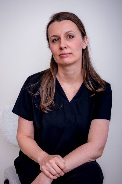 Jasna has 14 years of experience in massage, offering expert care at By Charley Madison