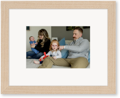 Senior portrait framed art that can be ordered after the gallery is revealed