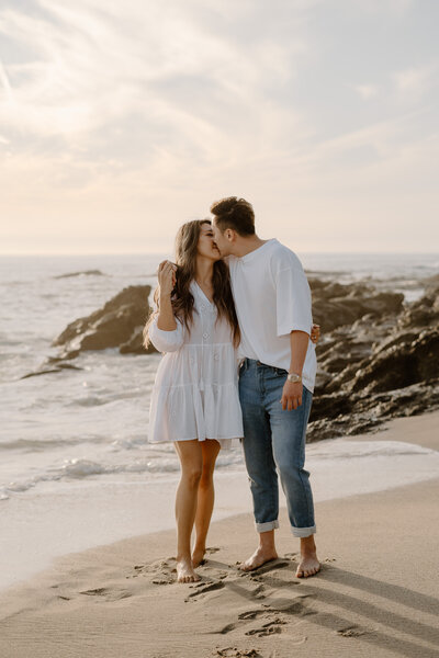 Victoria Beach Engagement Session