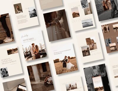 Instagram post templates voor fotografen